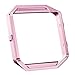 Shareconn Replacement Accessory Steel Frame for Fitbit Blaze Smart Watch Rose Pink