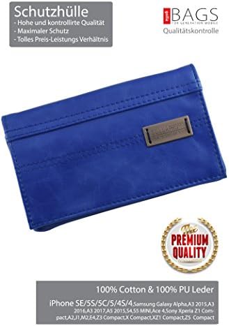 Golla Mobile Wallet and case**Top Quality**Mobile cases 140x80X8 mm for iPhone SE/5/5C/5S/4/4S (Willie Blau)