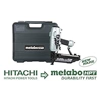 Metabo HPT NT65M2S Pneumatic Finish Nailer, 16 Gauge, 1-Inch up to 2-1/2-Inch Finish Nails, Integrated Air Duster, Selective Actuation Switch, 360-Degree Exhaust Portal, 5-Year Warranty