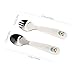 Toddler Utensils, Kirecoo 2-Set Set Stainless Steel Toddler Silverware with Toddler Fork and Baby Spoon, Come with Travel Carrying Case BPA Free
