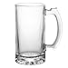 Heavy Duty Tall Glass Beverage Mug (Pack of 2)