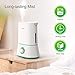 iTeknic Humidifiers, Upgrade Ultrasonic Cool Mist Humidifier for Bedroom Baby 12-50 Hours, Ultra Quiet, Easy to Clean, 360° Nozzle, Auto Shut-Off (4L/1.06 Gallon US 110V)