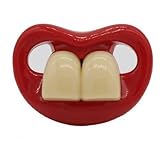 Two Front Teeth (Red Lips) Baby Pacifier?