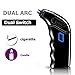 Arc Lighter USB Lighters Rechargeable Electric Plasma Lighter Flameless BBQ Camping Lighter lcfun Windproof Arc Candle Lighters (Black)thumb 2