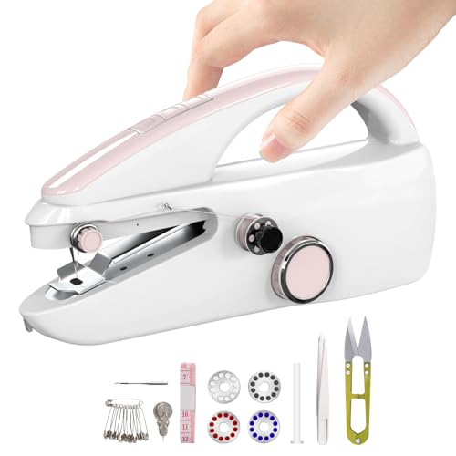 Handheld Sewing Machine, Easy to Use and Fast Stitch Suitable for Clothes by SnowVoice - Used condition - US$15.30