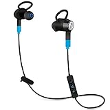 Bluetooth Headphones, Mixcder Flyto Wireless Sport Stereo In-Ear Noise-Cancelling Lightweight Headset with Mic for iPhone 6S SE Samsung Galaxy and Other Bluetooth Smart Phones/Devices
