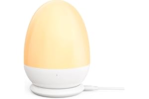 Night Light for Kids, JolyWell Baby Night Light Rechargeable with Stable Charging Pad, Egg Night Light for Nursery, Kids Nigh