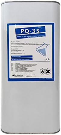 Product captapolvo-abrillantador for Paver. Container 5 litre.