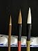 Xu Laosan Basic Chinese Painting Brushes for Beginners, Set of 3
