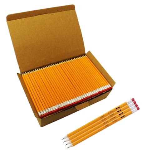 360pcs Pre-sharpened Pencils with Eraser top Wood Pencils Bulk #2 HB 