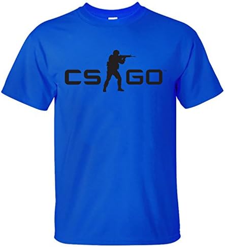 XGOGD Counter-Strike Global Offensive Men Casual T Shirt blue S