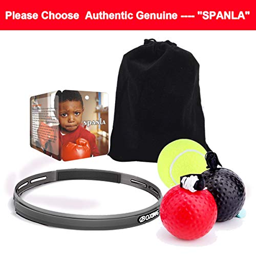 Boxing Fight Ball Reflex for Improving Speed Reactions and Hand Eye Coordination,Boxing Punch Equipment for Boxing, MMA and Other Combat Sports Training and Fitness (1)
