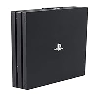 HIDEit 4P PS4 Pro Wall Mount - PlayStation 4 Pro Mount (Black) - HIDEit Behind the TV or DISPLAYit - Made in the USA and Trusted Worldwide Since 2009 - Search afterHIDEit on Social