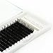 3D Mink Eyelash Extensions Individual Mink Lashes Private Natural False Eyelashes,C Curl Mixed Length 8-14mm (8-14mix)
