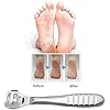 Foot-Scraper-Premium-Stainless-Steel-Callus-Shaver-Foot-Files-Dead-Hard-Skin-Remover-Foot-Rasp-Pedicure-Foot-Care-Tool-with-10-Blades-for-Wet-and-Dry-Feet-Sliver Foot Scraper - Premium Stainless Steel Callus Shaver Foot Files Dead Hard Skin Remover Foot Rasp Pedicure Foot Care Tool…