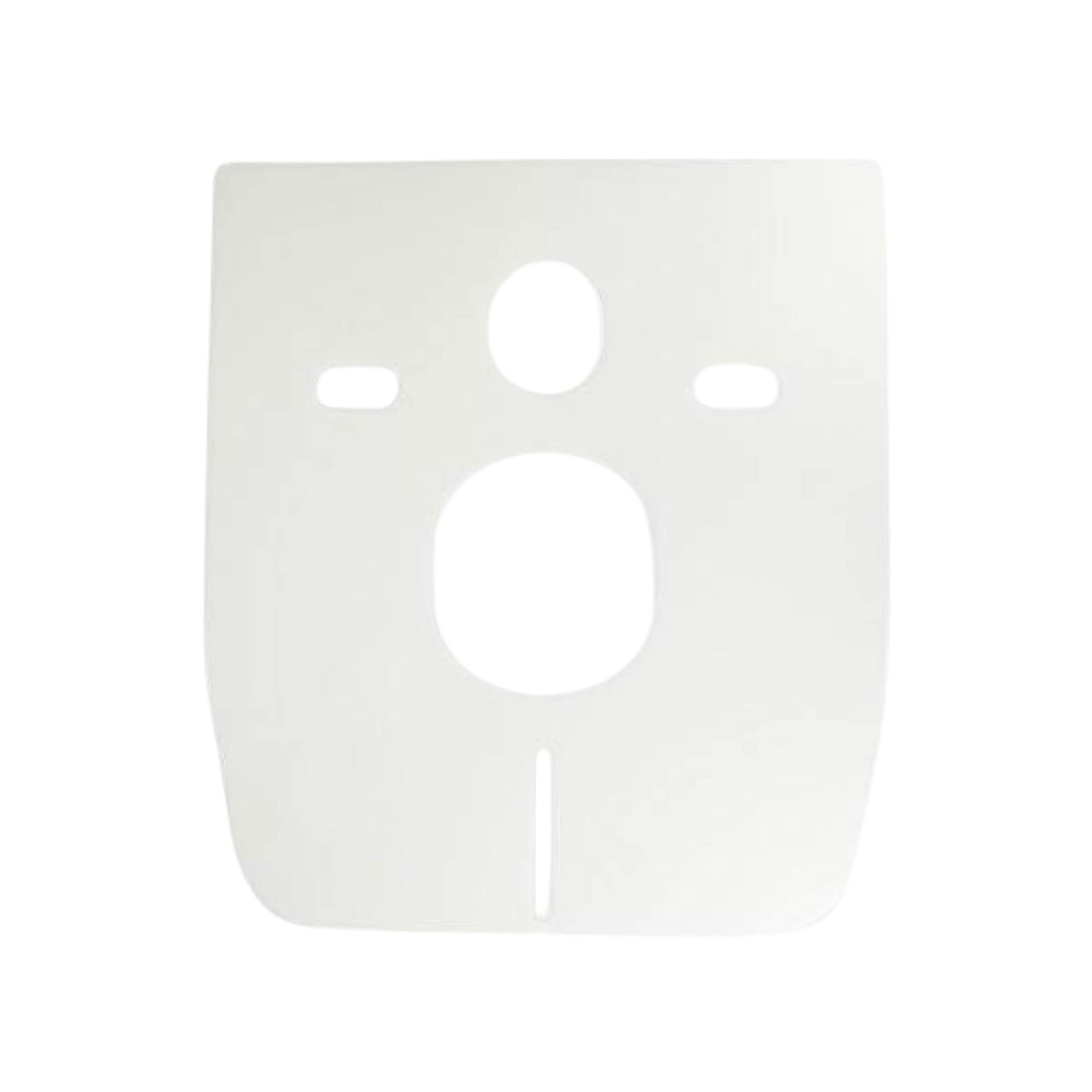 Sound Insulation Gasket Mat for Wall-Hung WC Frames – Compatible with Geberit & Grohe – Polyethylene Foam Under-Pan Gasket – Trim-to-Fit – Reduces Noise & Vibration