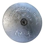 Tecnoseal R3AL Rudder Anode - Aluminum - 3-3/4