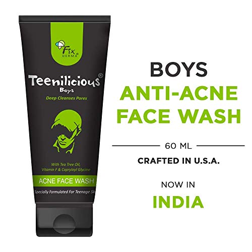 boy acne face wash