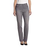 Gloria Vanderbilt Women's Amanda Tapered-Leg Jean In Glacial Grey Wash