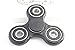 WeFidget's original EDC spinner fidget toys, fidget spinners, relieves your ADHD, anxiety, and boredom (Black/Black)