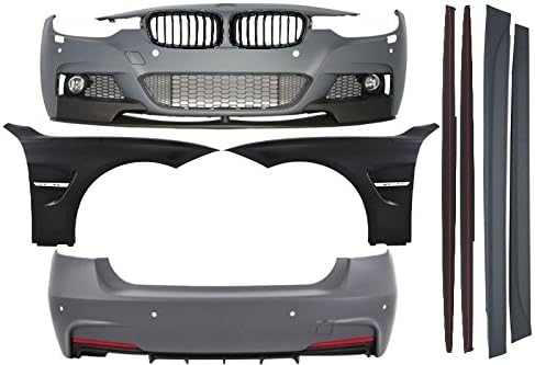 KITT CBBMF30MPSO Body Kit Front Grilles Piano Black Front Fenders