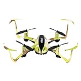 Virhuck T915 RC Drone 2.4 GHz 4 CH 6 AXIS GYRO System LED Lights Headless Inverted Flight One Key Return Mode Quadcopter (Camouflage Green)