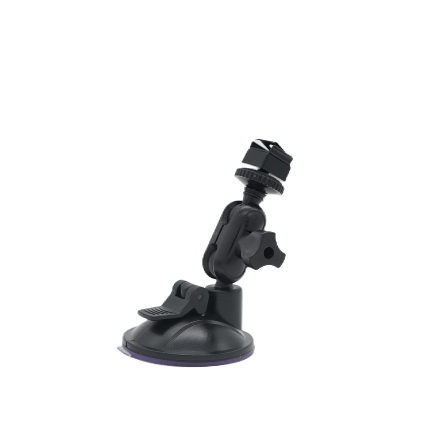 SPIKECAM Car Mount for Body Cameras, 360° Rotatable Windshield Suction Cup Holder, Easy Installation, Secure Fit for S3/S4/Hero7 Models, Compact & Space-Saving Design