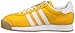 adidas Originals Men's Samoa Retro Sneaker Running Shoe, Collegiate Gold/White/Metallic/Gold, 8.5 M US