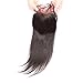 Beata Hair Top Closure Brazilian Straight Lace Closure Human Hair Free Part with Baby Hair (08inch)