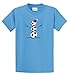 Soccer Snowman short-sleeve T-shirt