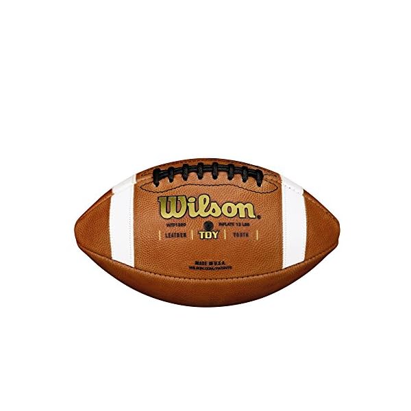 WILSON GST Leather Game Football