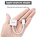 DPKIKO Headphone Audio Adapter & Splitter Compatible with iPhone 7, 7Plus, 8, 8Plus, X, XS Max/XR,8 Pin Earphone Jack AUX Audio & Charge & Call Adapter Connector Charger Cablethumb 1
