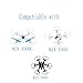 Digital-kingdom 6 pcs 3.7v 850mAh 25c Upgrade Lipo Battery JST Plug with X6 Charger for MJX X400 X400W X800 X300C Sky Viper S670 V950hd V950str HS200W National Geographic Quadcopter Drone