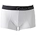 Calvin Klein Men's Bold Micro Low Rise Trunk, White, X-Large