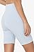 TheMogan Mid Thigh Stretch Cotton Span High Waist Active Bermuda Short Leggings