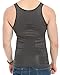 JQ JQAMAZING Mens Slimming Body Shaper Vest Abdomen Slim Shirt Compression Tank Shaperwear (Gray, X-Large)