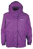 Mountain Warehouse Kids Lightweight Waterproof Rain Jacket Purple 7-8 years