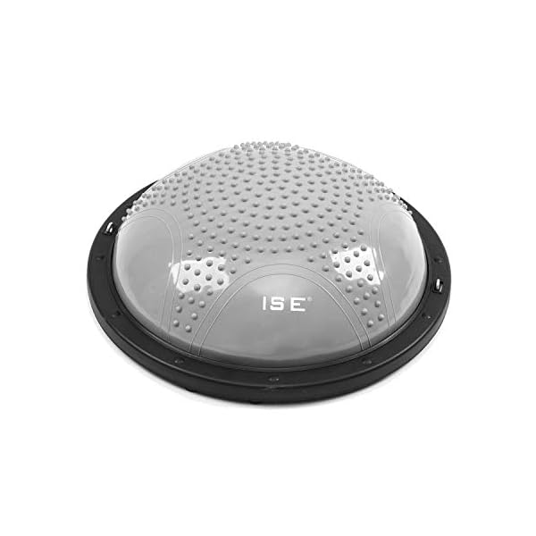 ISE-Balance-Trainer-Balance-Ball-O-46-cm-Fitness-Equipment-with-Elastic-Strings-Pump-Yoga-Pilates-Exercise-Fitness-Max-150kg-SY-BAS1003 ISE Balance Trainer Balance Ball Ø 46 cm, Fitness Equipment with Elastic Strings & Pump, Yoga Pilates Exercise Fitness…