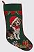Beagle Needlepoint Christmas Stocking