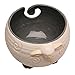 WHAT ON EARTH Sleepy Sheep Ceramic Yarn Bowl Knitting Bowl - Holds Ball of Yarn for Tangle Free Needlecrafts