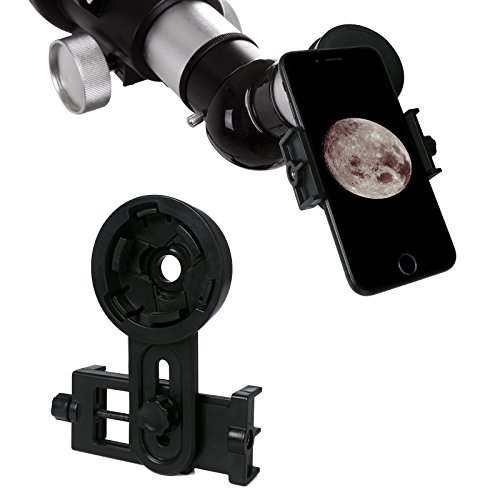 FLAGPOWER Universal Cell Phone Smartphone Quick Photography Adapter Mount Connector for Telescope Monocular Spotting Scope Microscope for Mobile Phone - Thumbnail 2