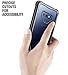 Poetic Galaxy Note 9 Case, Guardian [Scratch Resistant Back] [360 Degree Protection] Full-Body Rugged Clear Hybrid Bumper Case with Built-in-Screen Protector for Samsung Galaxy Note 9 Blue