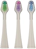 Dazzlepro DP25098-0103 Replacement Head for DAZ-7080 Sonic Tooth Brush, Multi-Color (Pack of 3)