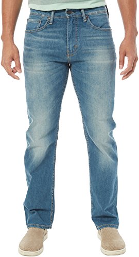 Levi's Men's 505 Regular Fit Jean, Green Leaf, 36x30
