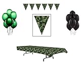 Camo Party Decorations (14 Piece Set)