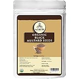 Organic Black Mustard Seed (1lb) by Naturevibe Botanicals, Gluten-Free & Non-GMO (16 ounces)