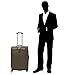 Travelpro Platinum Magna 2-Softside Expandable Spinner Wheel Luggage, Olive, Checked-Medium 25-Inch