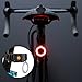 Bike Taillight, OUTERDO Rear Bike Light USB Rechargeable 70 Lumen LED Bicycle Red Taillight with Different Shapes 5 Modes Super Bright 300mAh Fits on any Road Bikes, Helmets, Cycling Safety Flashlight