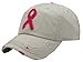 Funky Junque Women’s Breast Cancer Awareness Pink Ribbon Logo Hope Shredded Baseball Hat Cap
