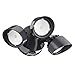 Lithonia Lighting OLF 3RH 4000K 120 PE BZ M4 Adjustable LED Security Floodlight Dusk-to-Dawn Photocell, 120 Volts, 36 Watts, Bronze
